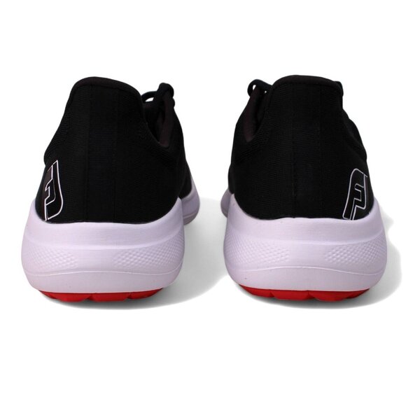 FootJoy FJ Flex Spikeless Golf Sports Shoes Men's  Black/Red 56141 Medium Width - Picture 5 of 11